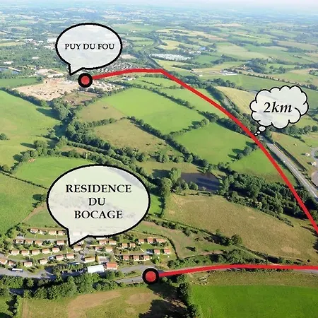 Olydea - A 2,5km Du Puydufou 2* Les Épesses